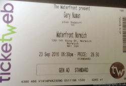 Norwich Ticket 2016